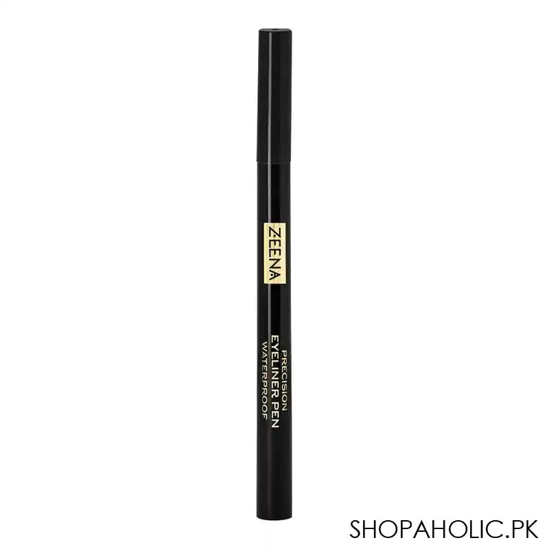 Zeena Precision Eyeliner Waterproof, 010 Extreme Black - Main Image