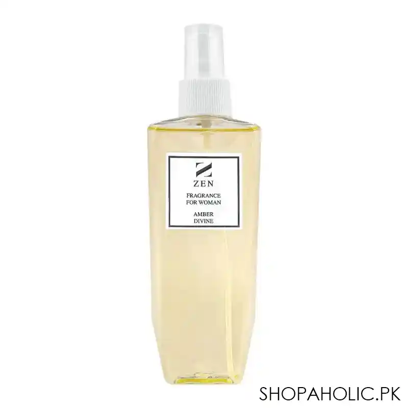 zen amber divine woman fragrance mist, 250ml main image