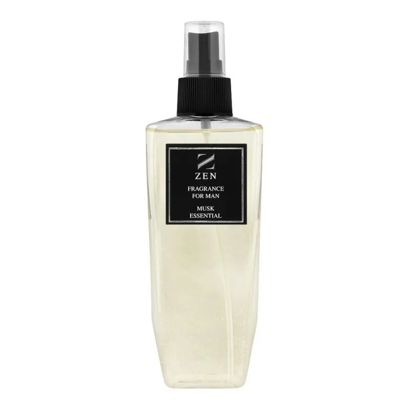 zen fragrance mist for men musk essential, 250ml main image