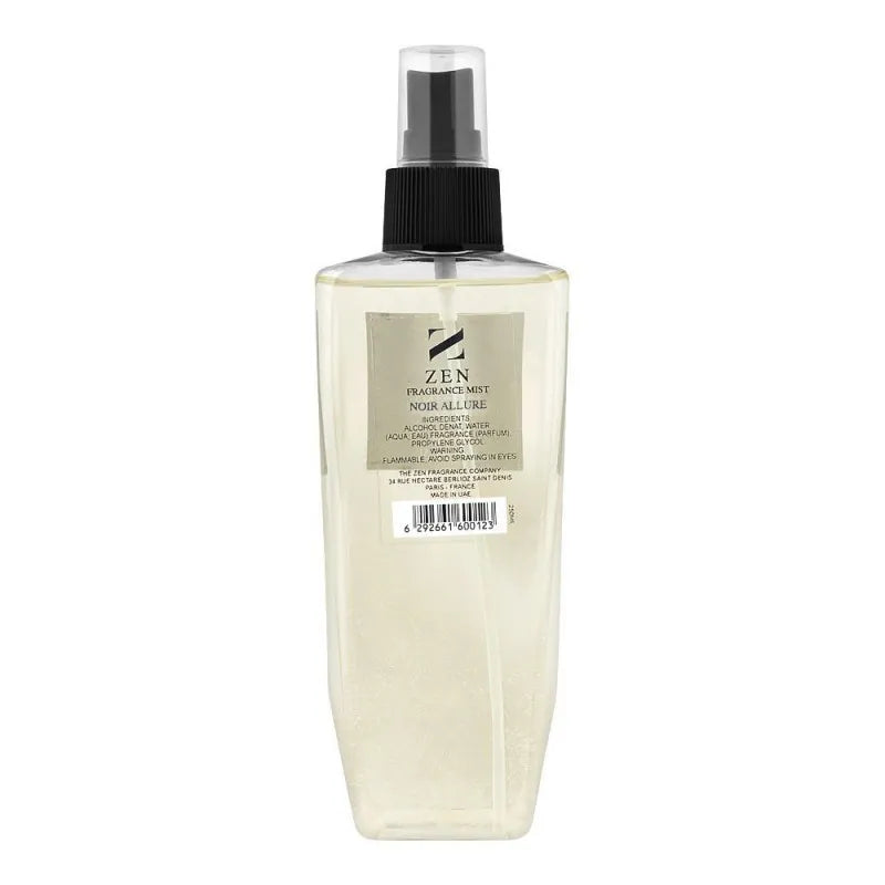 zen fragrance mist for men noir allure, 250ml image2