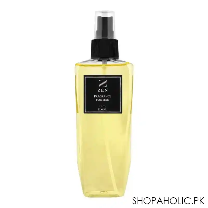 zen fragrance mist for men oud royal, 250ml main image