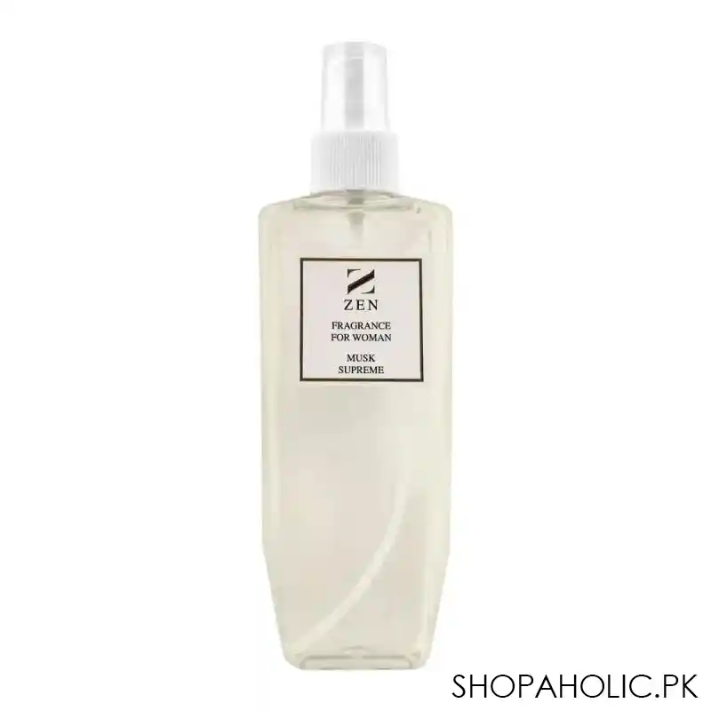 zen musk supreme woman fragrance mist, 250ml main image