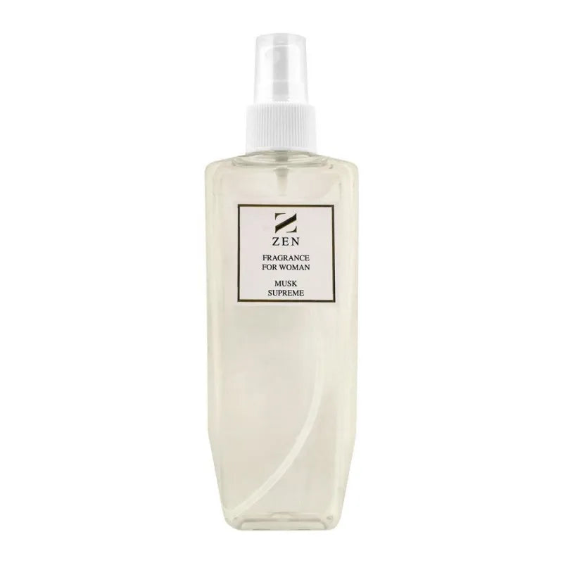 zen musk supreme woman fragrance mist, 250ml main image