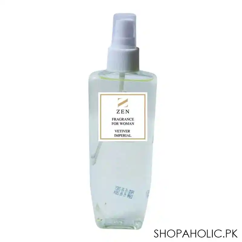 zen vetiver imperial woman fragrance mist, 250ml main image