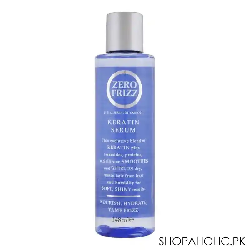 zero frizz keratin serum, 148ml main image