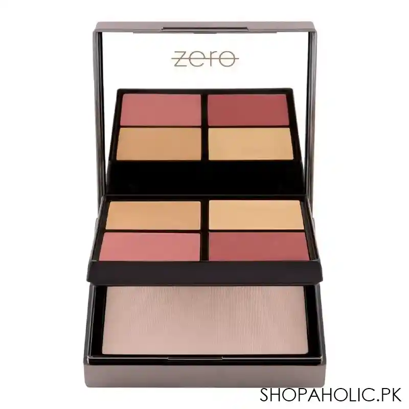 zero makeup face perfecting palette, creme main image