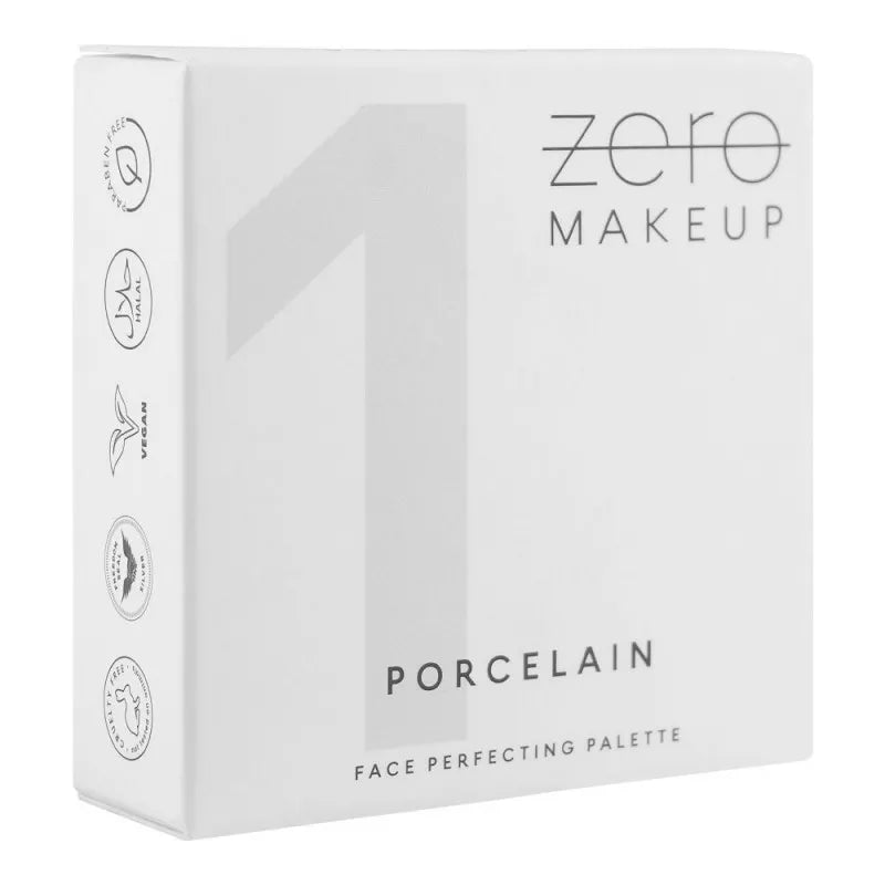 zero makeup face perfecting palette, porcelain image2