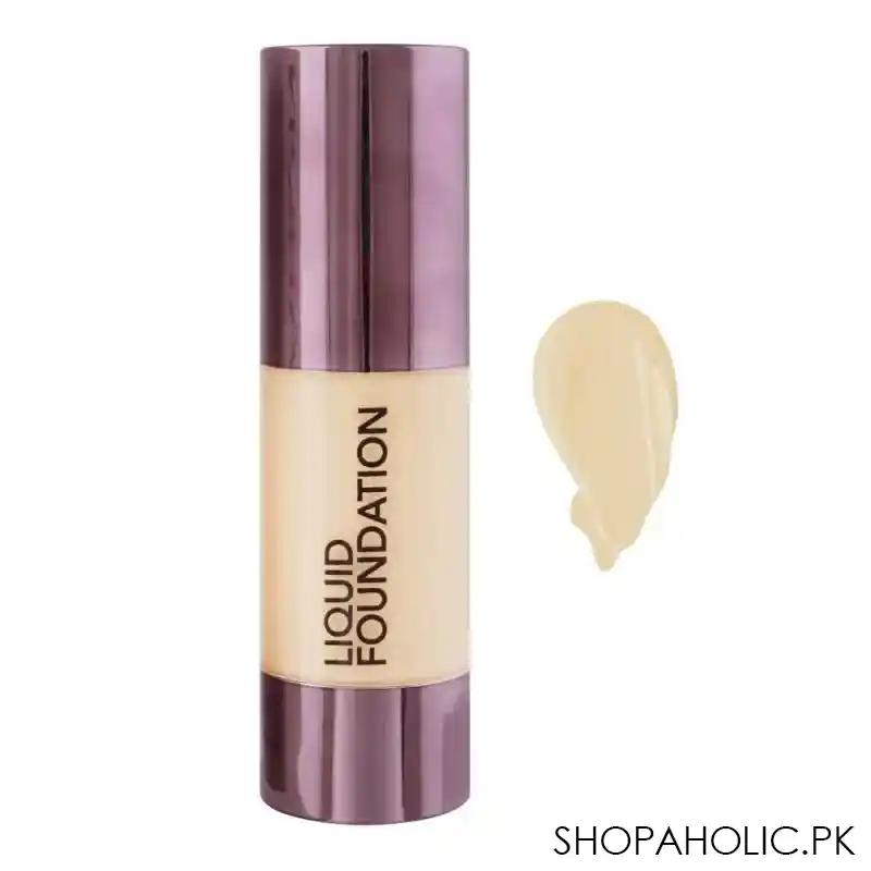 zero makeup liquid foundation, 1 porcelain, 30ml main image