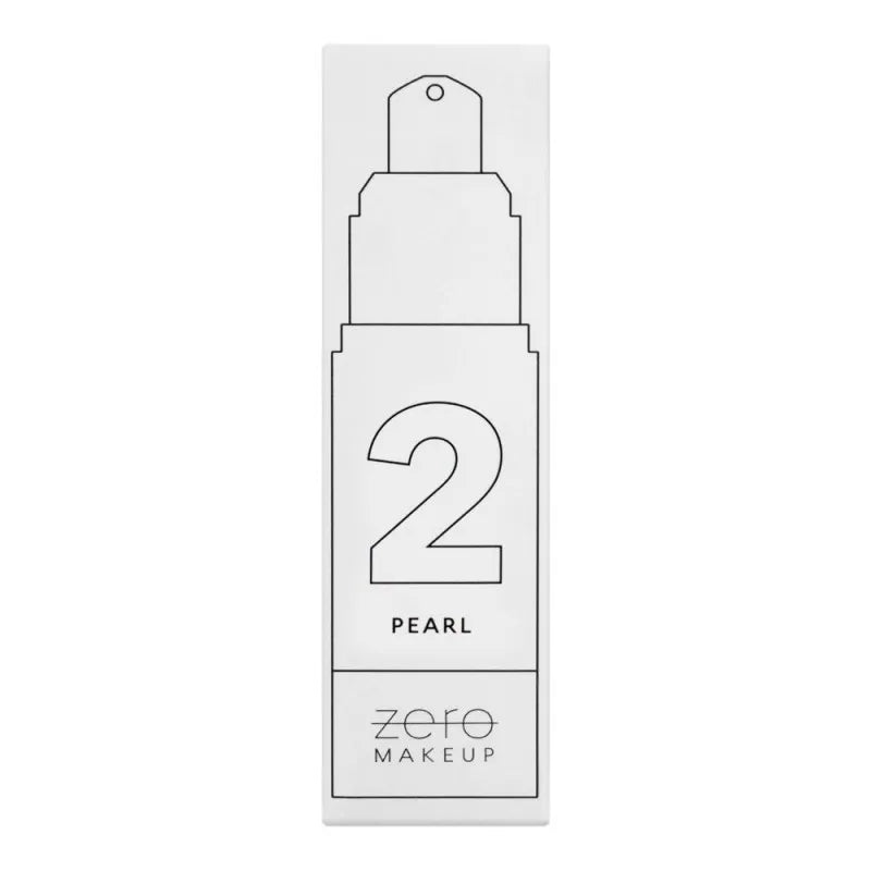 zero makeup liquid foundation, 2 pearl, 30ml image3