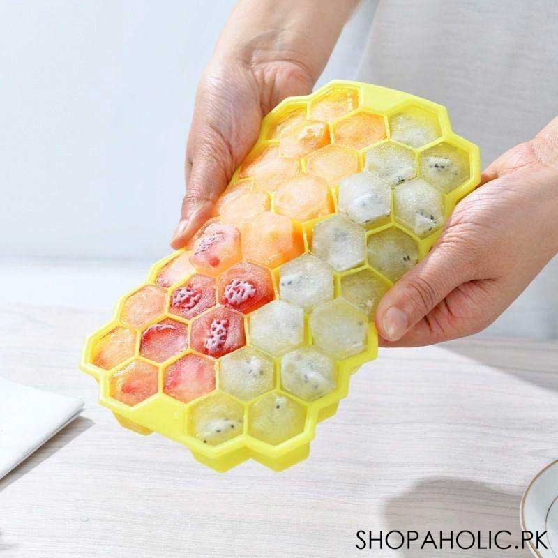 10 Sets of Disposable Ice Cube Bags Stackable Easy Release Ice Cube Mold  Trays Frozen Ice Packs 2400 Ice cubes 