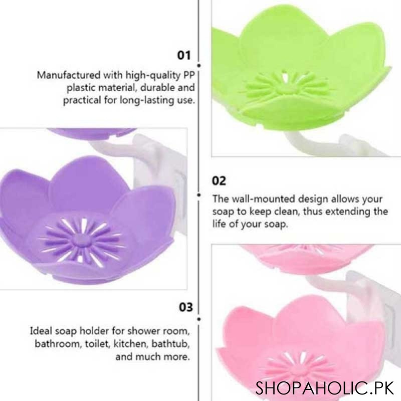 Shower Steamer Tray Lotus Flowers Soap Dish Silicone Soap Dish