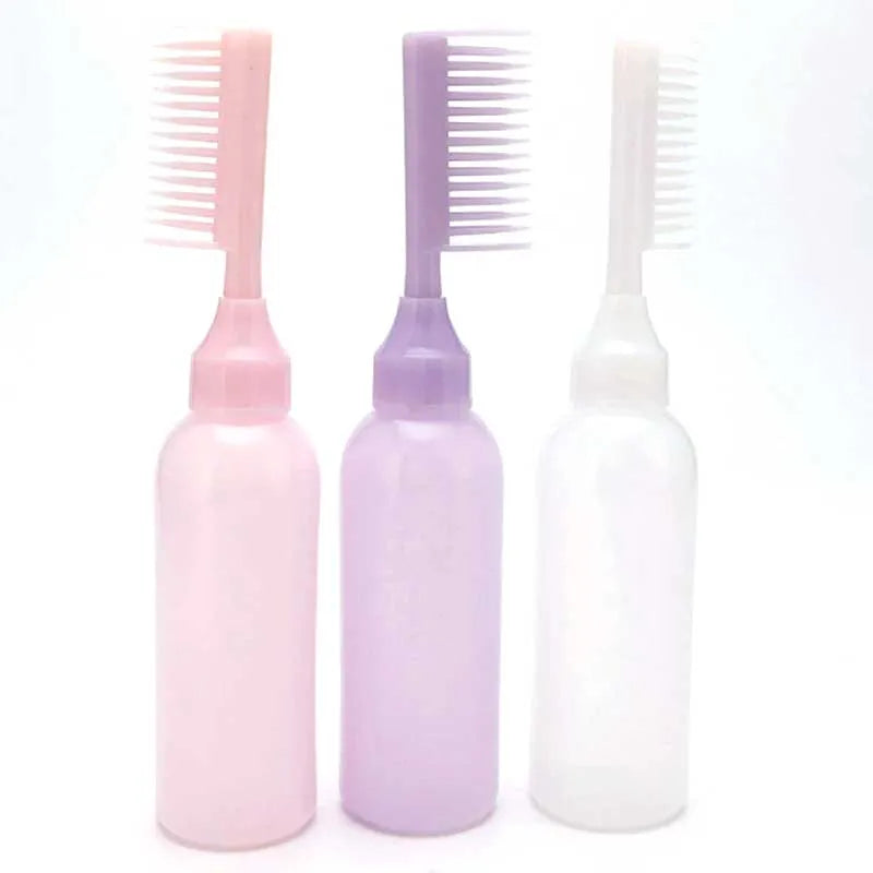 Buy Hair Oil & Hair Dyeing Applicator Bottle with Comb