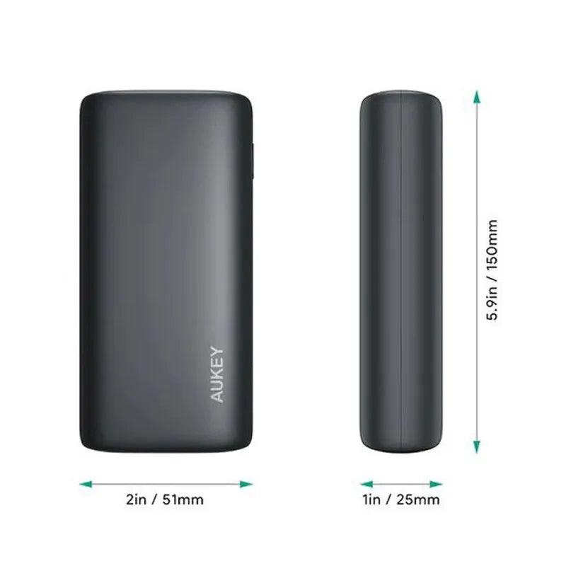 Buy Aukey Sprint Go Power Bank, 10000Mah Black, PB-Y36