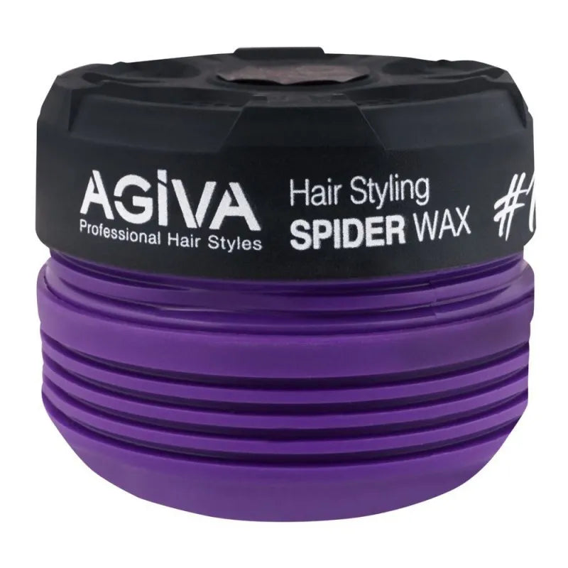 Hair wax, 02 Spider Effect, Agiva, plastic, 175 ml, green, 1