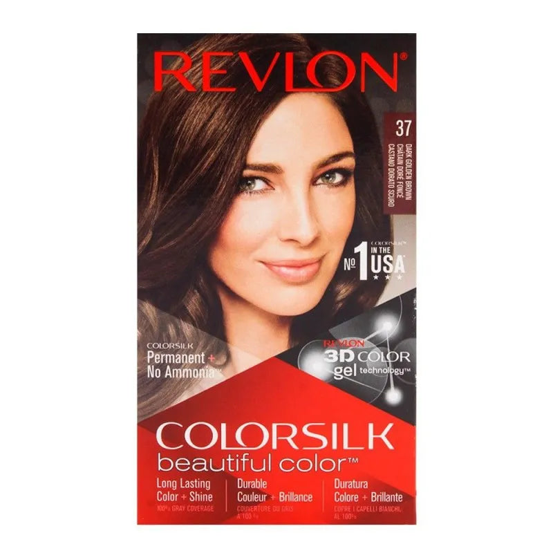 Buy Revlon Colorsilk Dark Golden Brown Hair Color 37