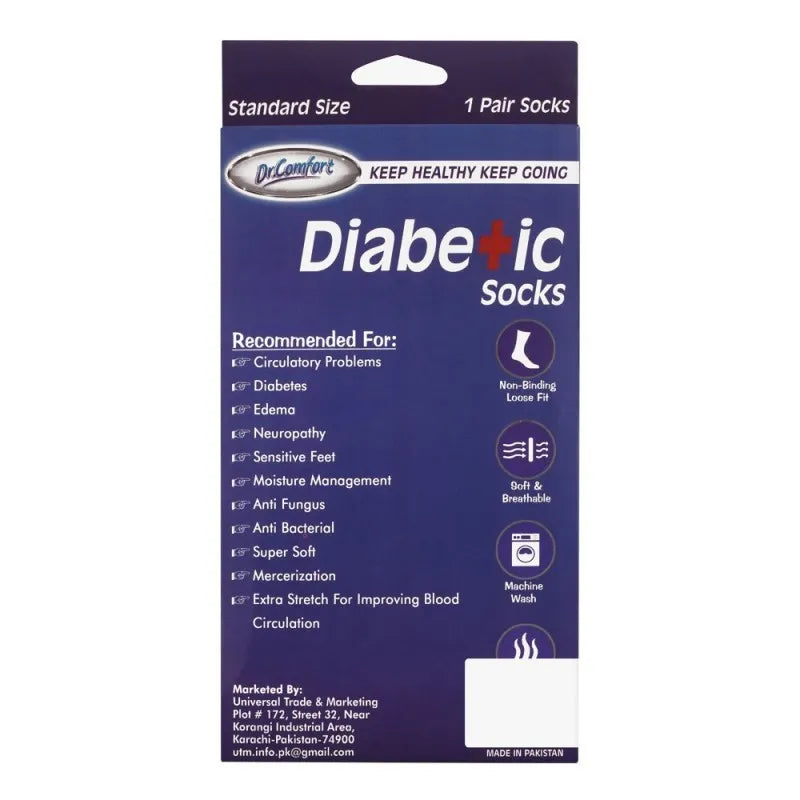 About Dr. Comfort Diabetic Socks & Diabetic Sock Benefits