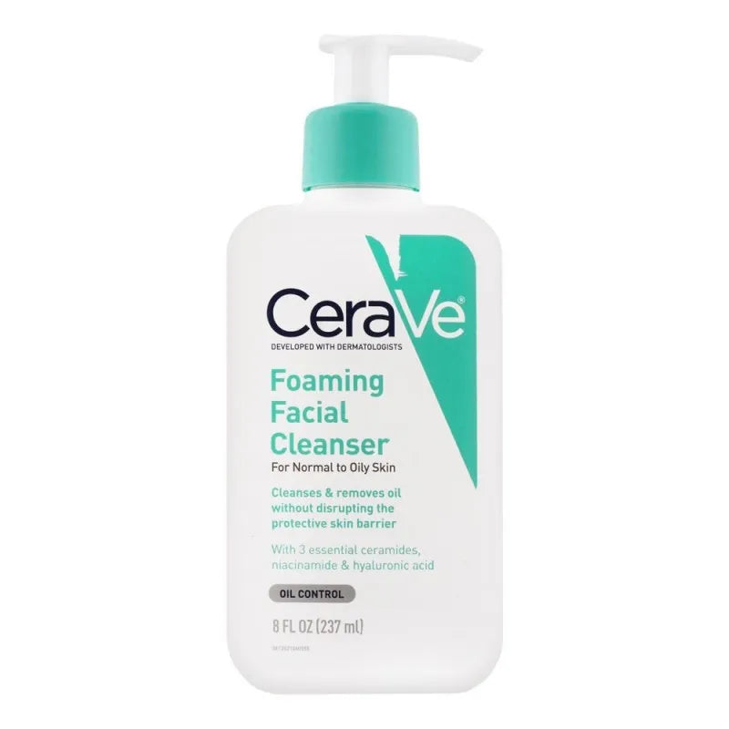 Buy CeraVe Foaming Facial Cleanser, For Normal To Oily Skin